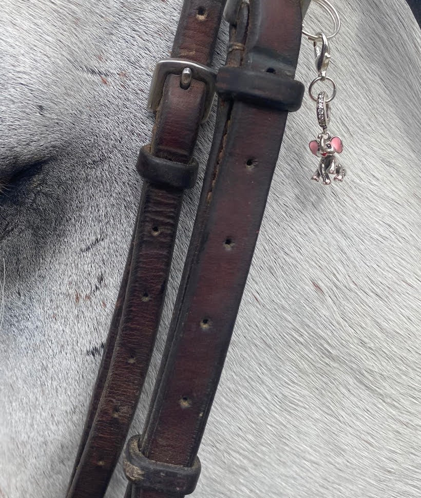 Pink Elephant Charm