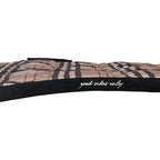 Dapple bay Holiday Plaid Jump Saddle Pad TAN -CLEARANCE