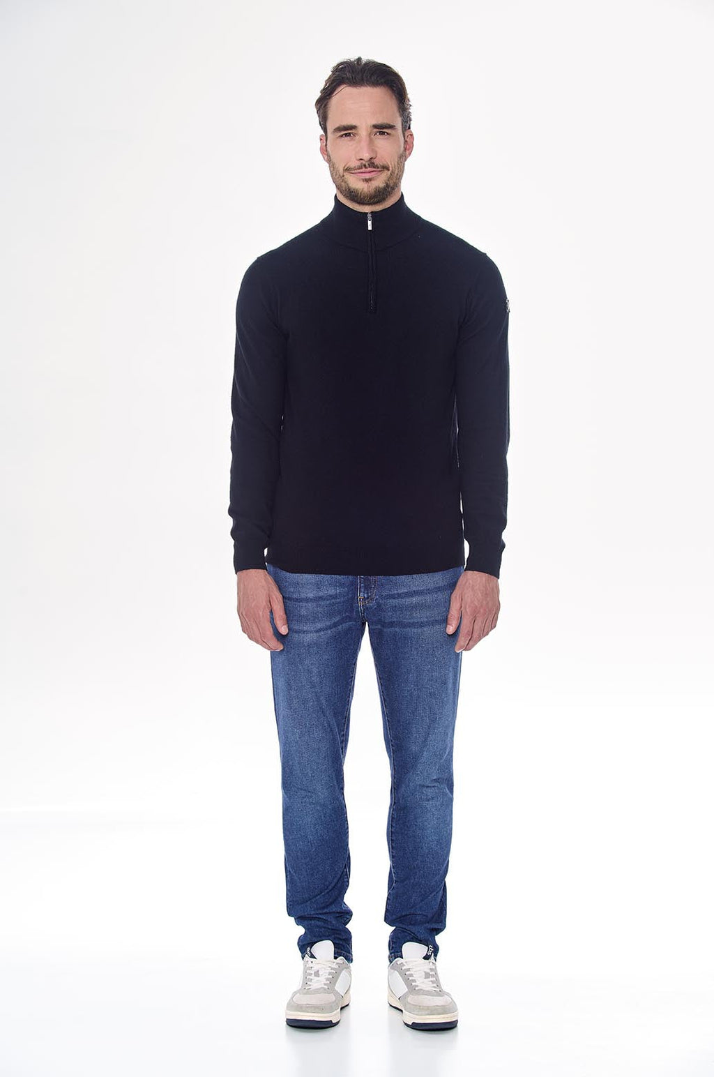 Parmo Unisex Pullover 1/4 Zip Sweater