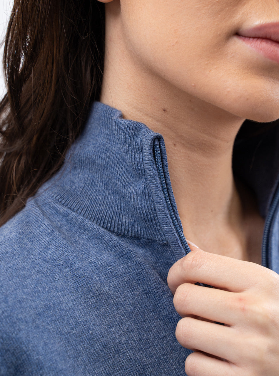 Parmo Unisex Pullover 1/4 Zip Sweater