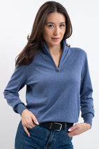 Parmo Unisex Pullover 1/4 Zip Sweater