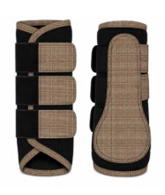 Dapplebay Heirloom Airflow Brush Boots-Glen Plaid