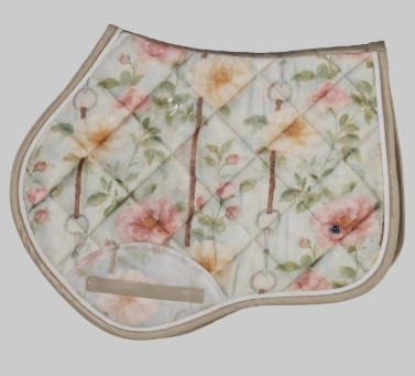 Dapplebay Vintage Floral XC Saddle Pad