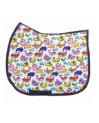 Whale Whale Whale Saddle Pad