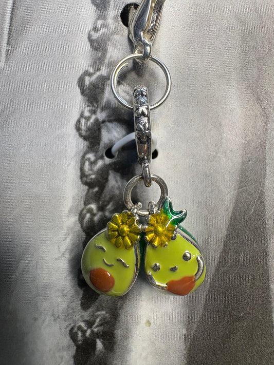 Twin Avocado Charm