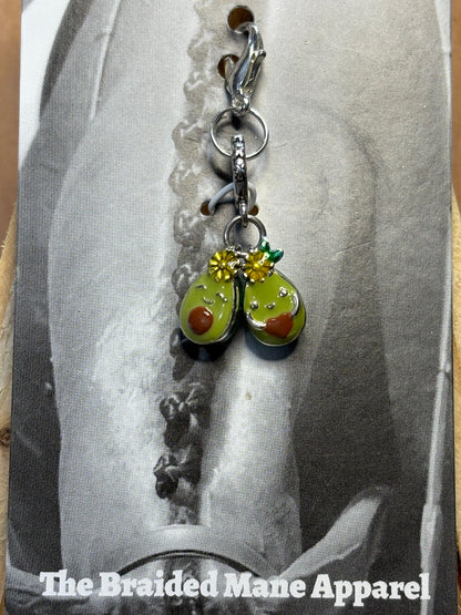 Twin Avocado Charm