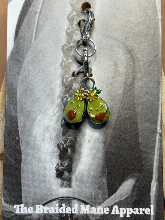 Twin Avocado Charm