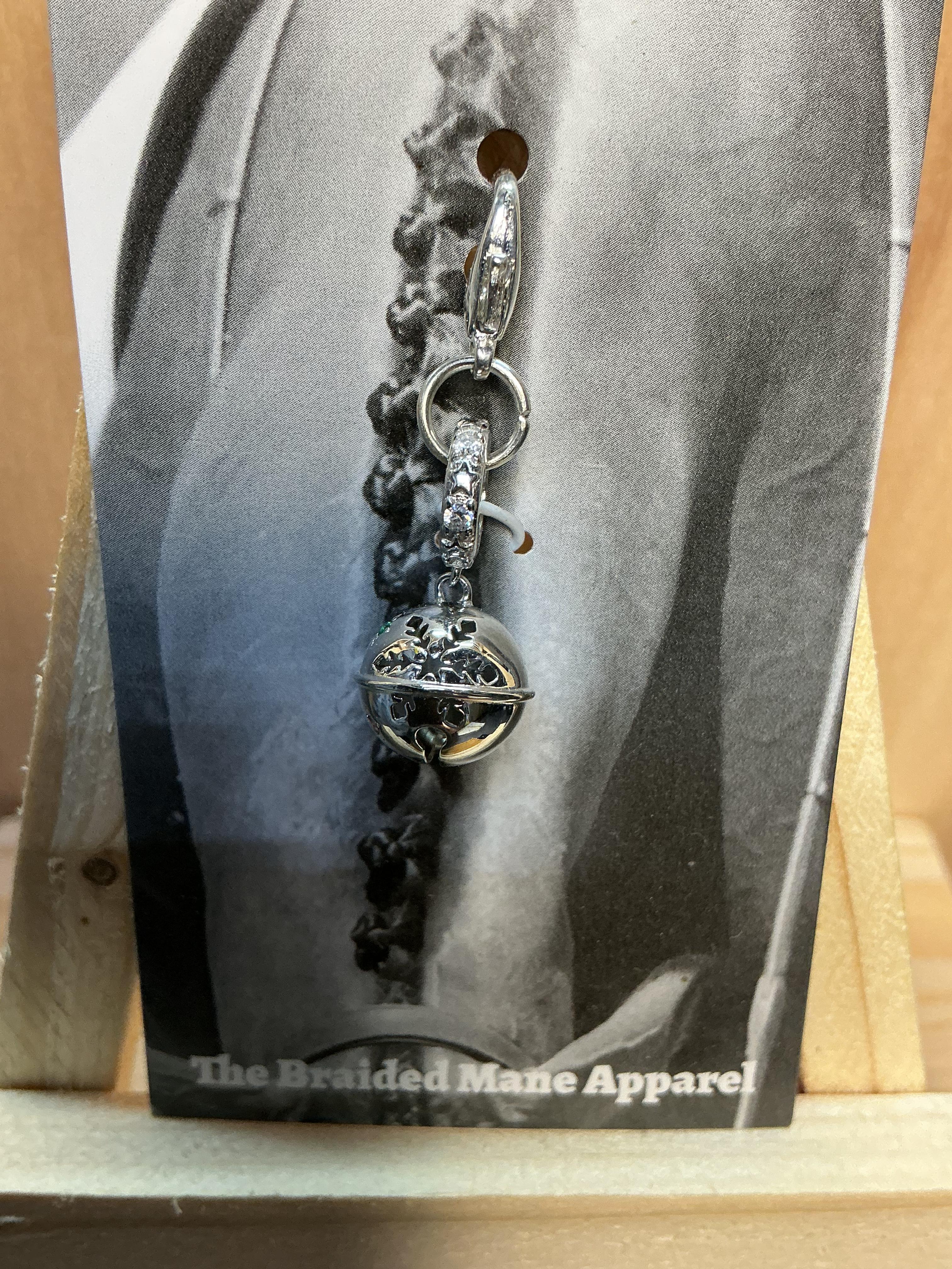Silver Bell Charm