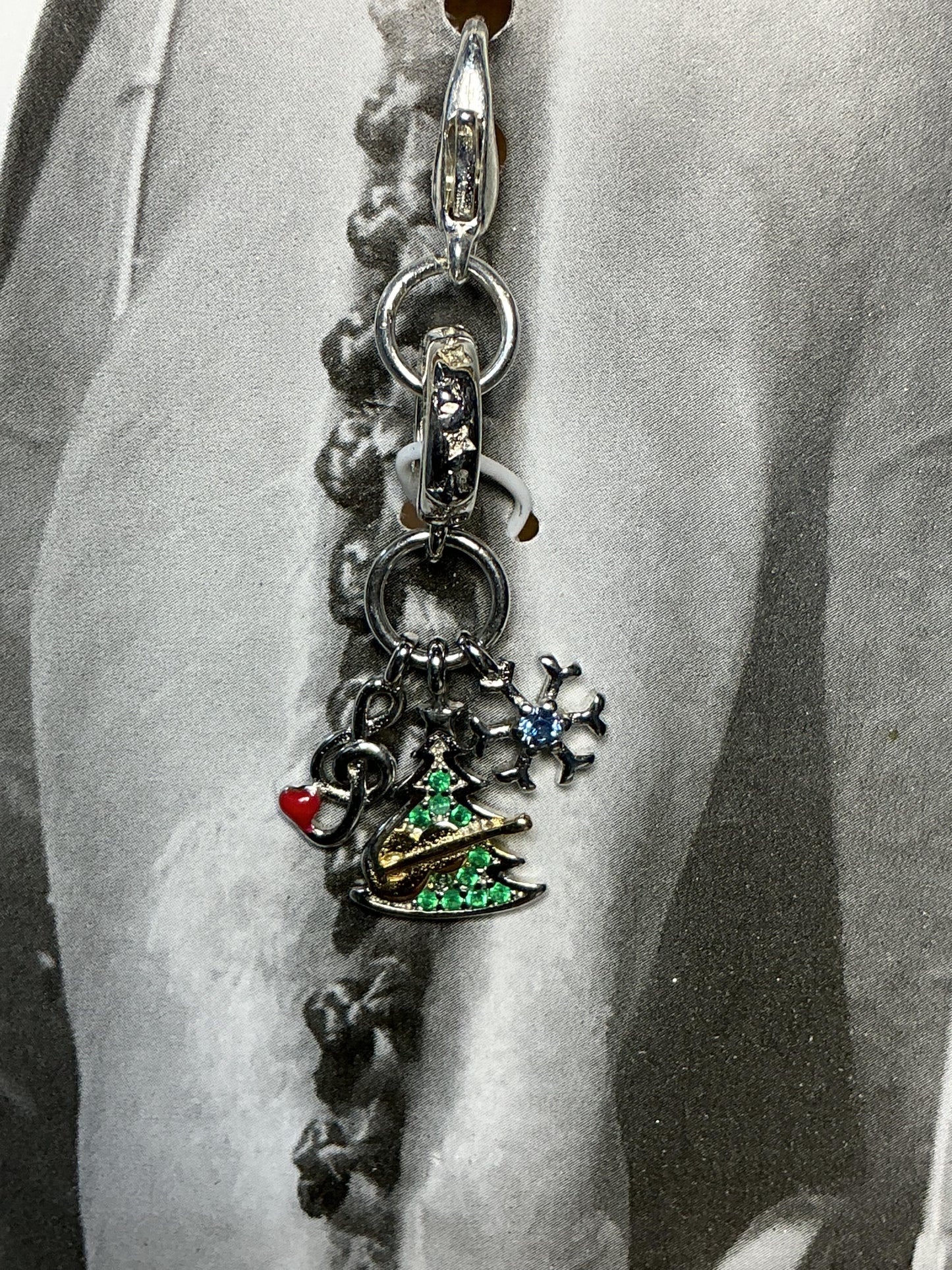 Holiday Christmas Tree Charm