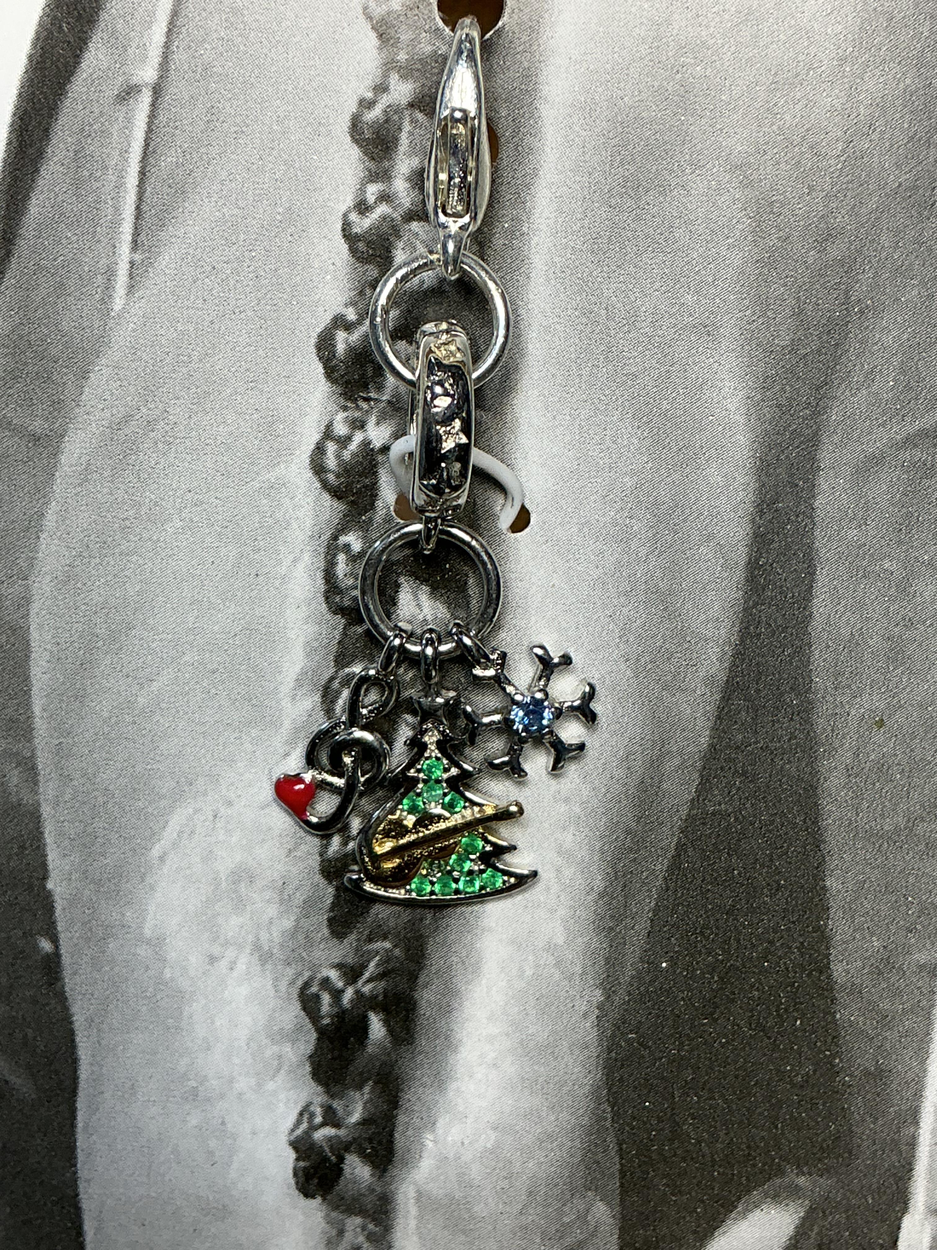 Holiday Christmas Tree Charm