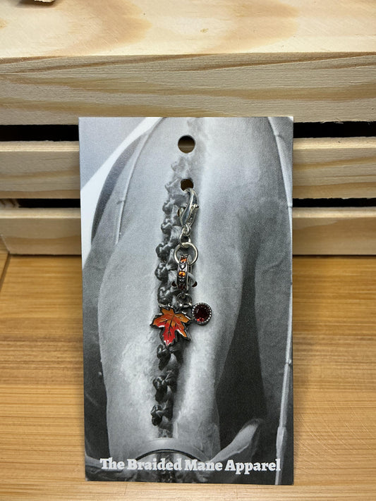 Fall Maple Leaf Charm