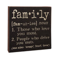 Family Definition Block Sign image 0
