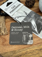 Car Freshener: Oatmeal, Milk & Honey image 1