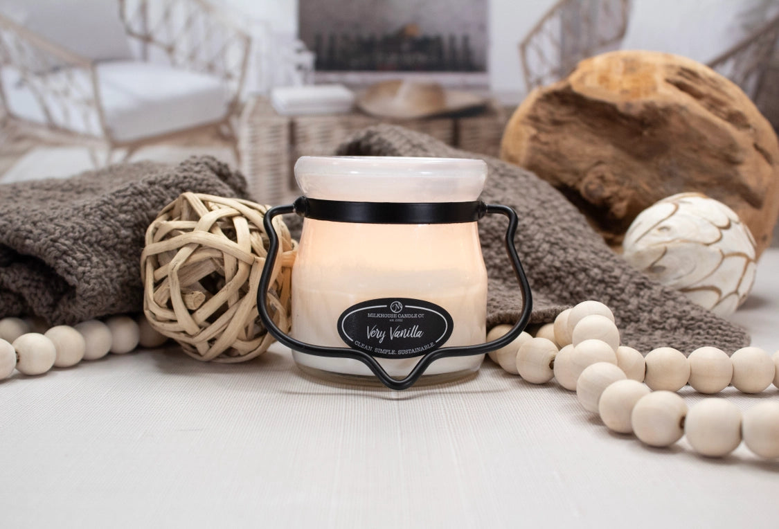 5 oz Cream Jar Soy Candle: Very Vanilla image 0