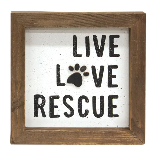 Live Love Rescue Shadowbox Frame image 0