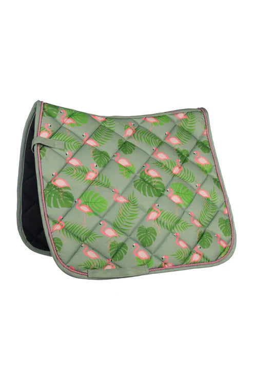HKM Naples Saddle Cloth Flamingo image 0