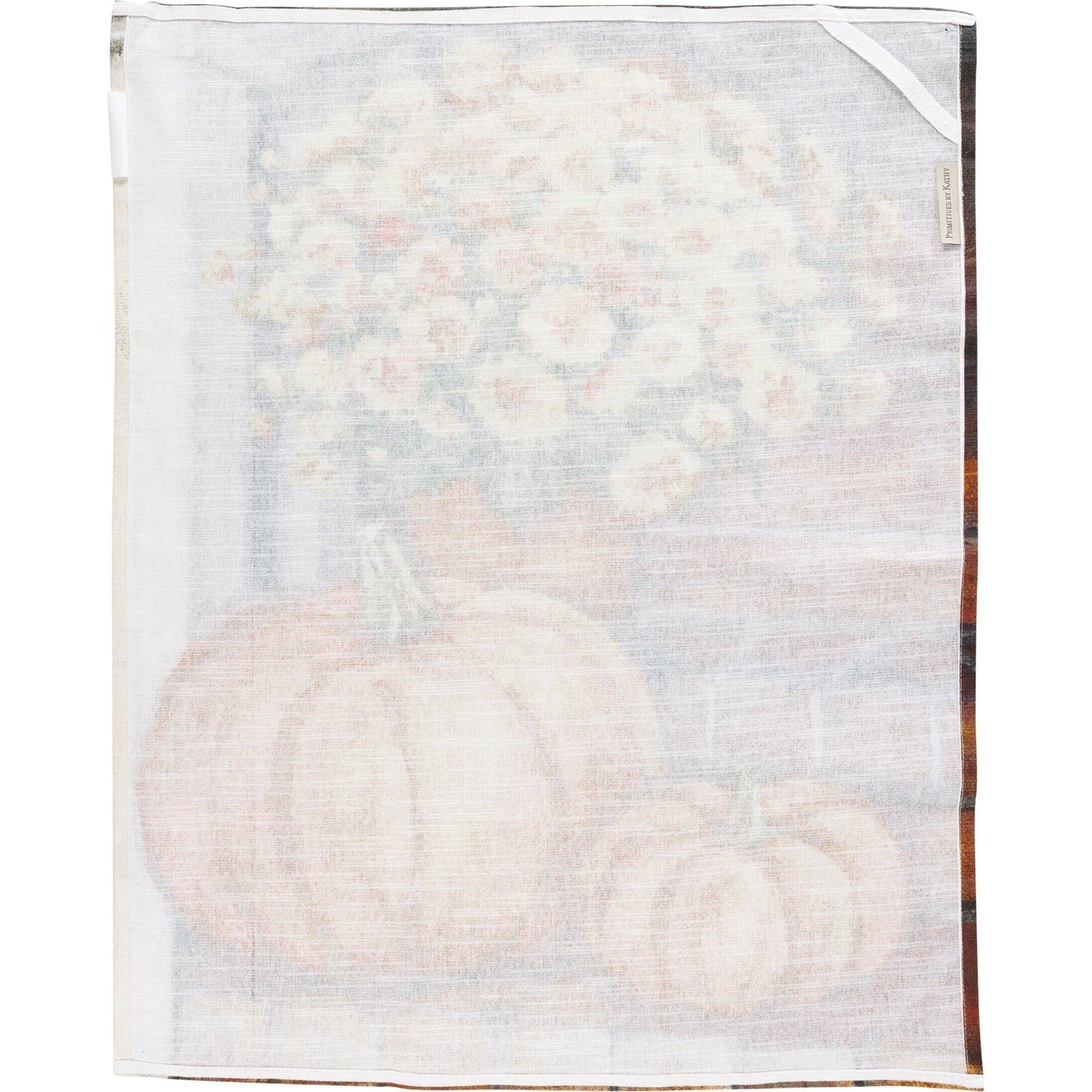 Porch Steps And Flowers Kitchen Towel