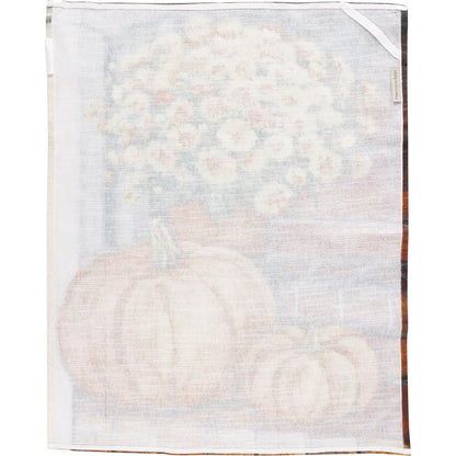 Porch Steps And Flowers Kitchen Towel
