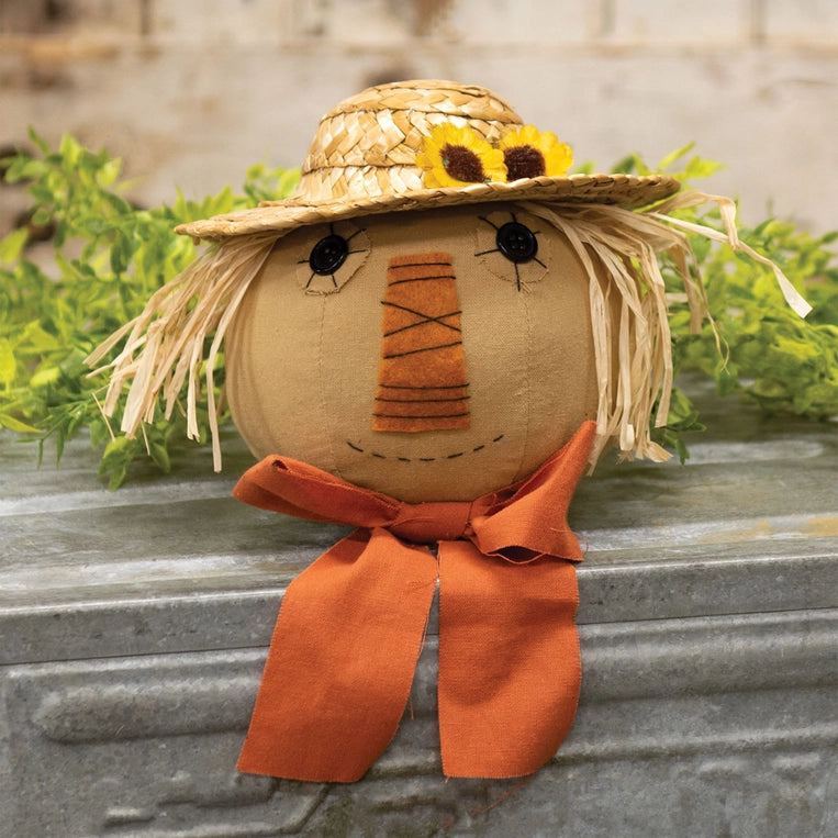 Scarecrow Head Ornament image 0
