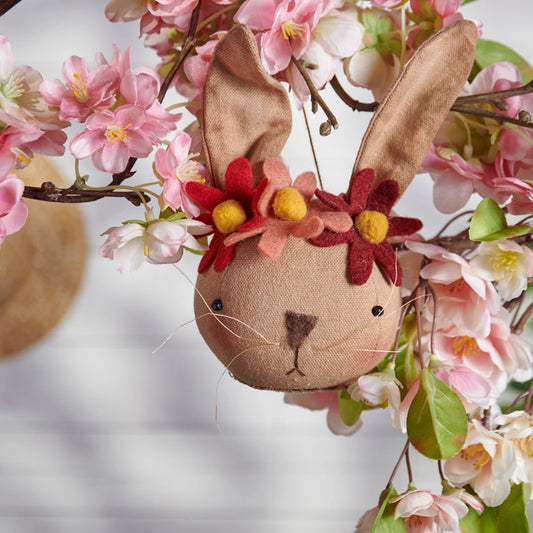 Flower Bunny Ornament image 0