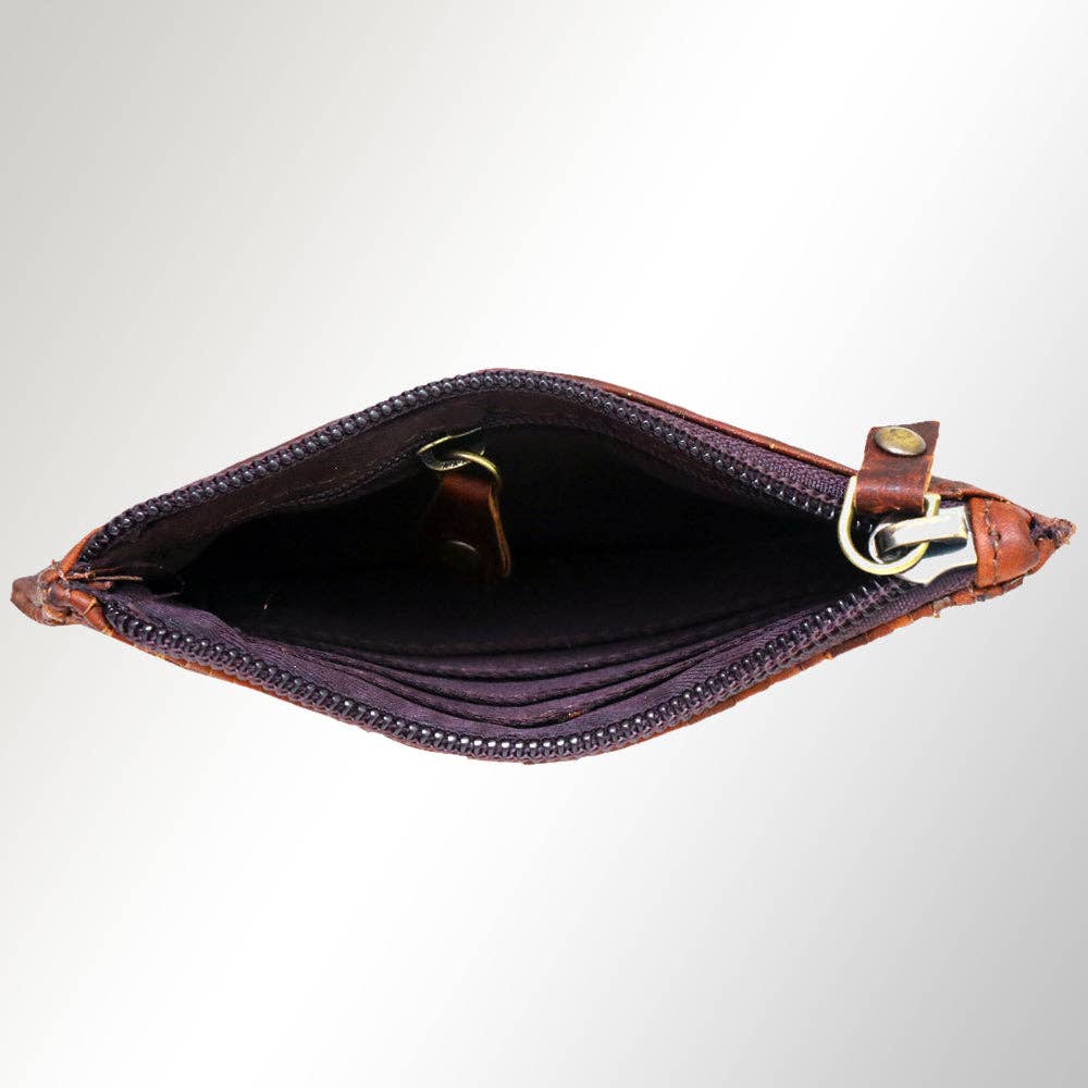 Coin Purse Genuine Western Leather Women Bag Mae