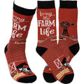 Living the Farm Life Socks image 0