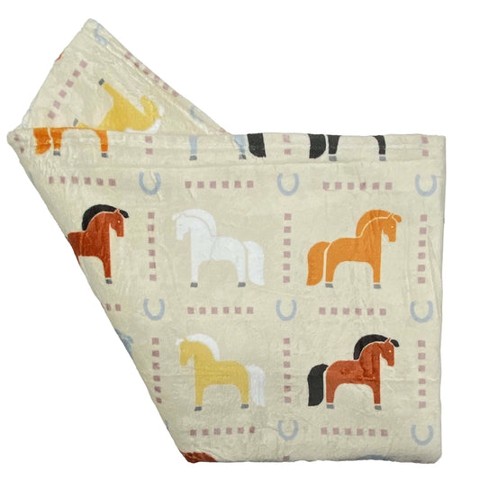 Pony Palisades Throw Blanket image 1