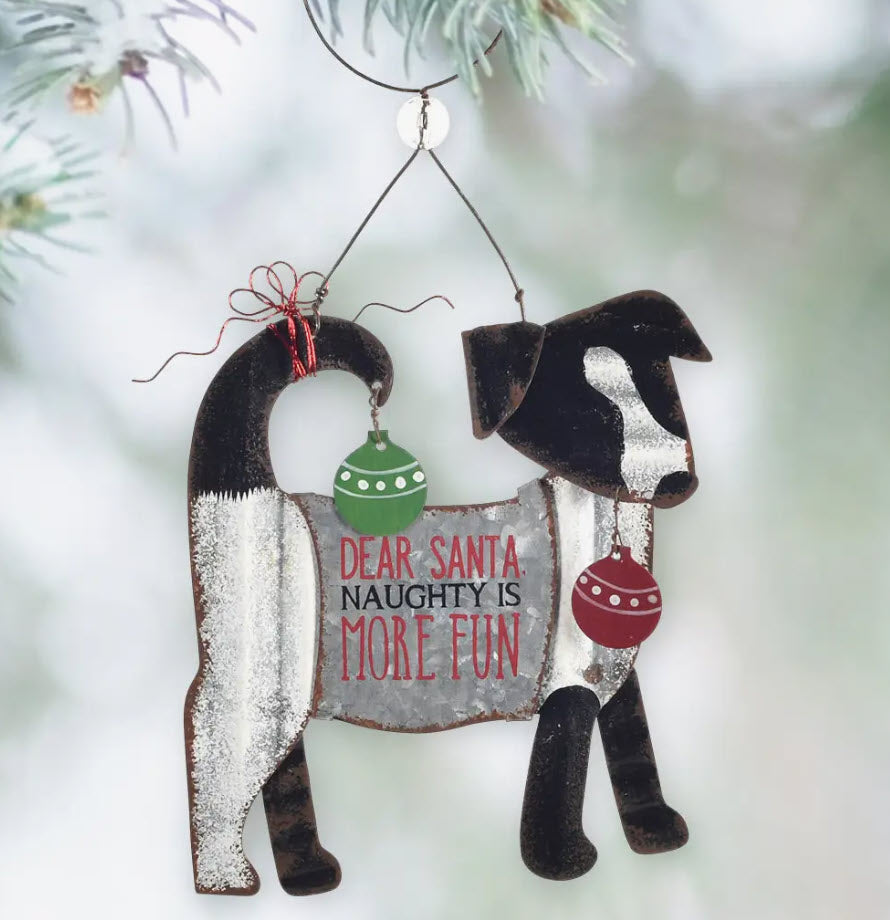 Whimsical Dog Ornament image 0