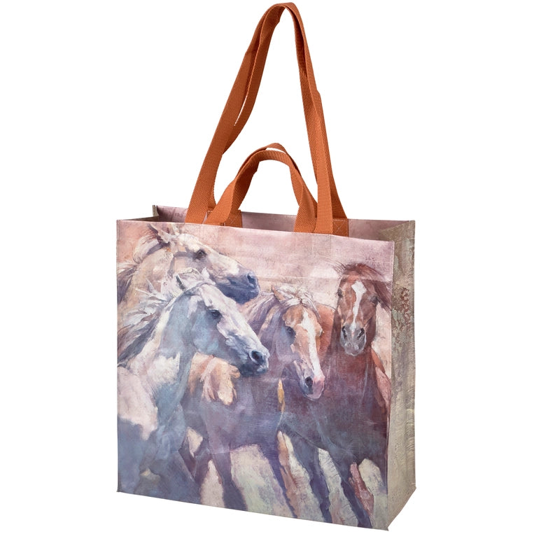 Horses Market Tote image 2