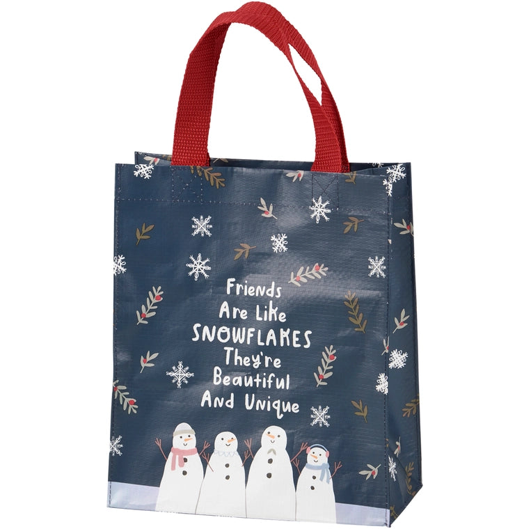 Friends Are Like Snowflakes Daily Tote image 0