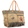 Upcycled Canvas Ladies Tote Bag