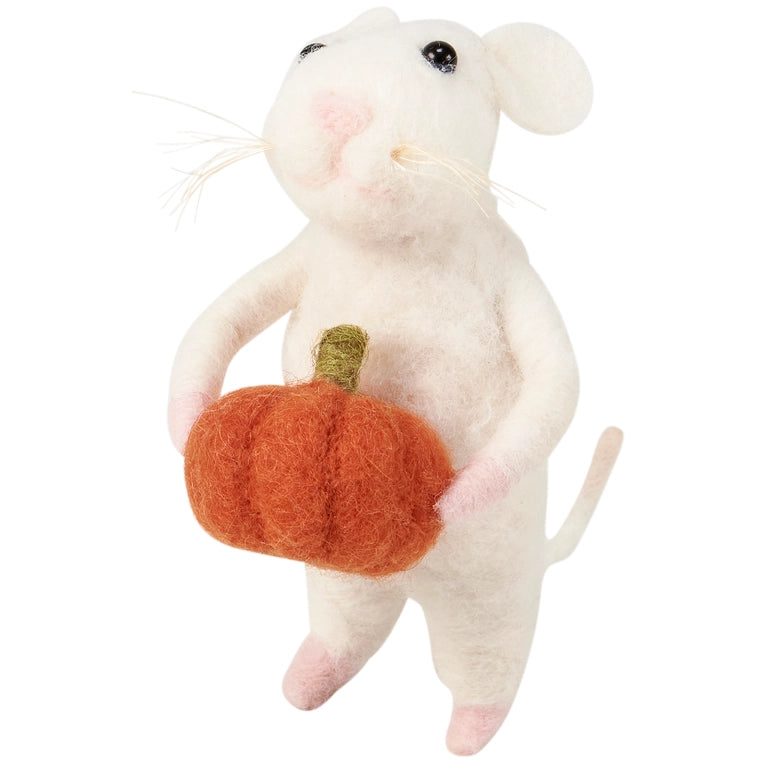 Mouse with Pumpkin Critter image 0