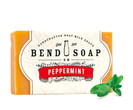 Peppermint Goat Soap (4.5oz) image 0