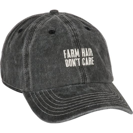 Farm Hair Don't Care Baseball Cap image 0