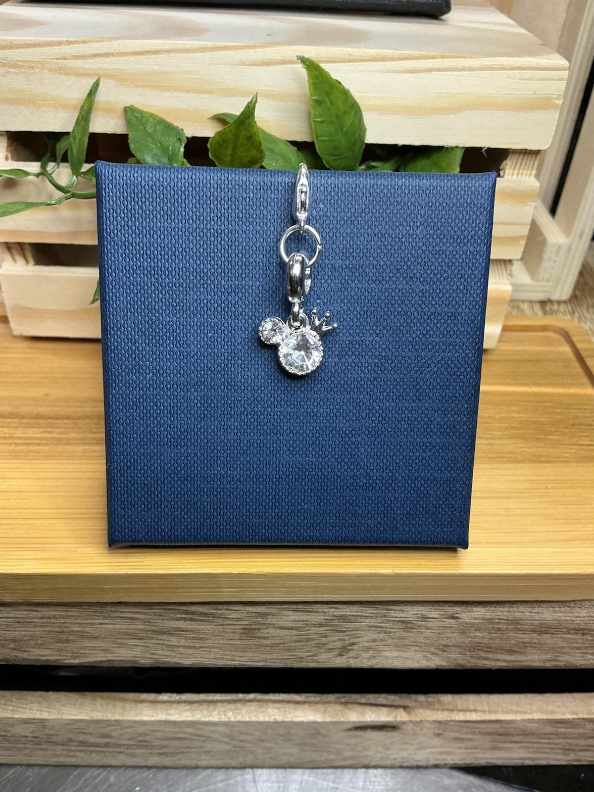 Crystal Crown Charm