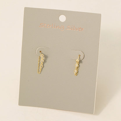 Chain Dangle Earrings image 1