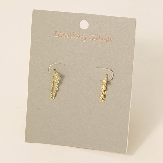 Chain Dangle Earrings image 1