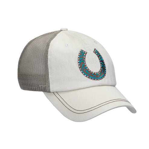 Rhinestone Horseshoe Cap image 0