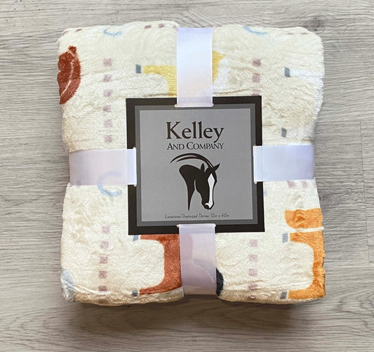 Pony Palisades Throw Blanket image 0