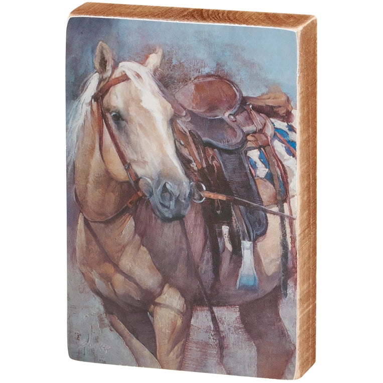 Palomino Block Sign image 0