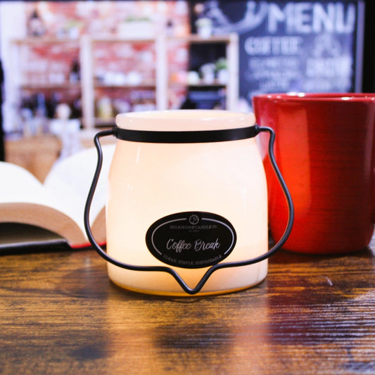 16 oz Butter Jar Candle: Coffee Break image 1