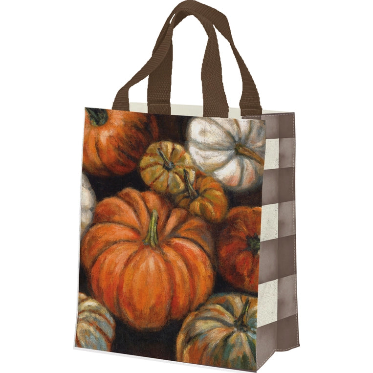 Orange Pumpkin Daily Tote image 0