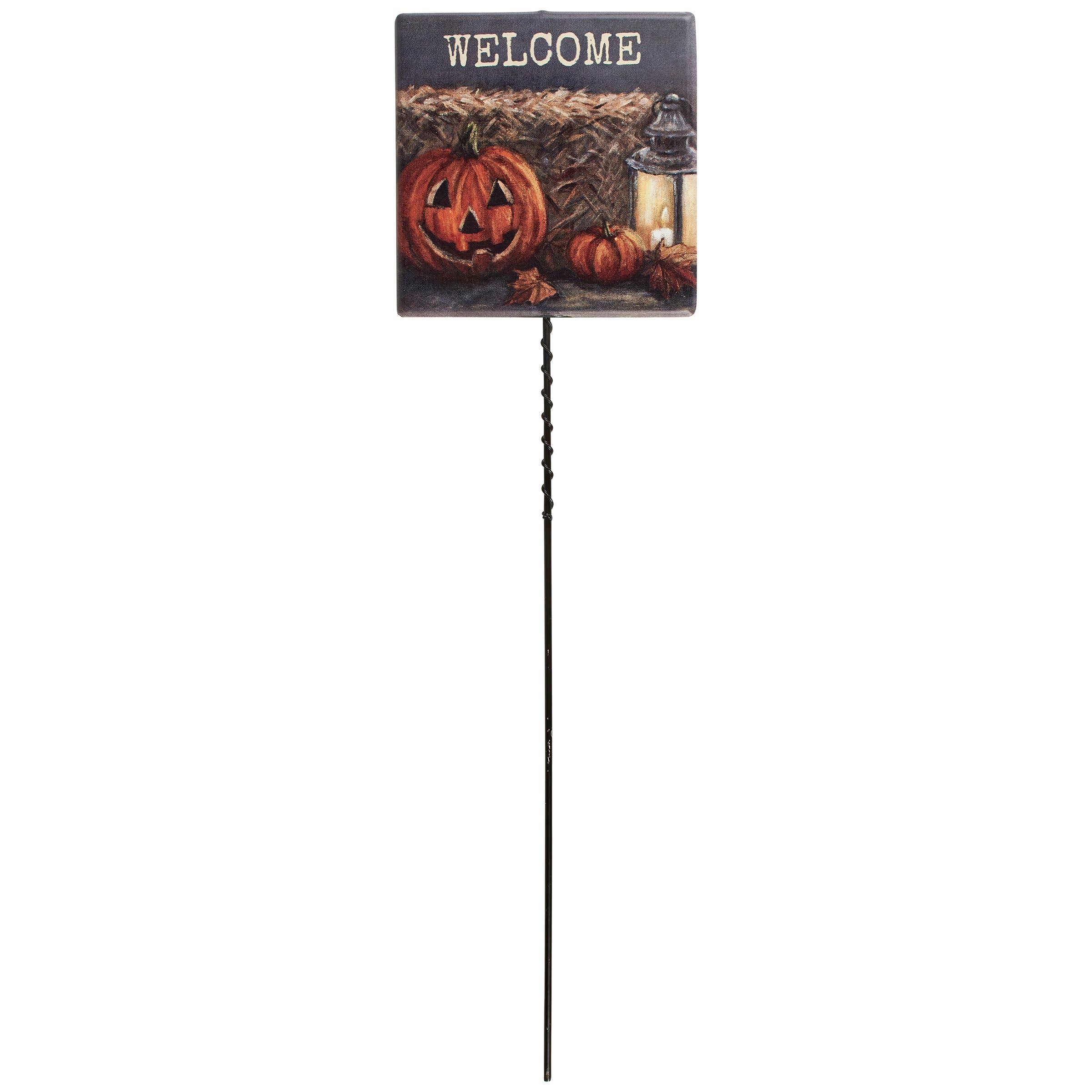 Halloween Welcome Garden Pick