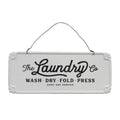 The Laundry Co Vintage Metal Hanging Sign image 0