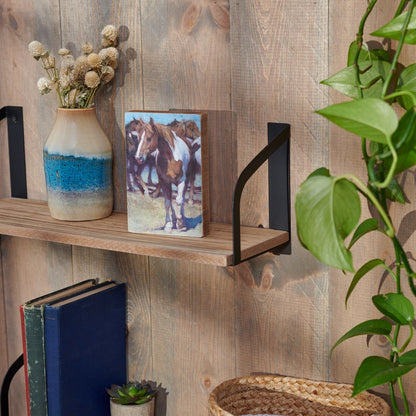 Painted Horse Block Sign image 1