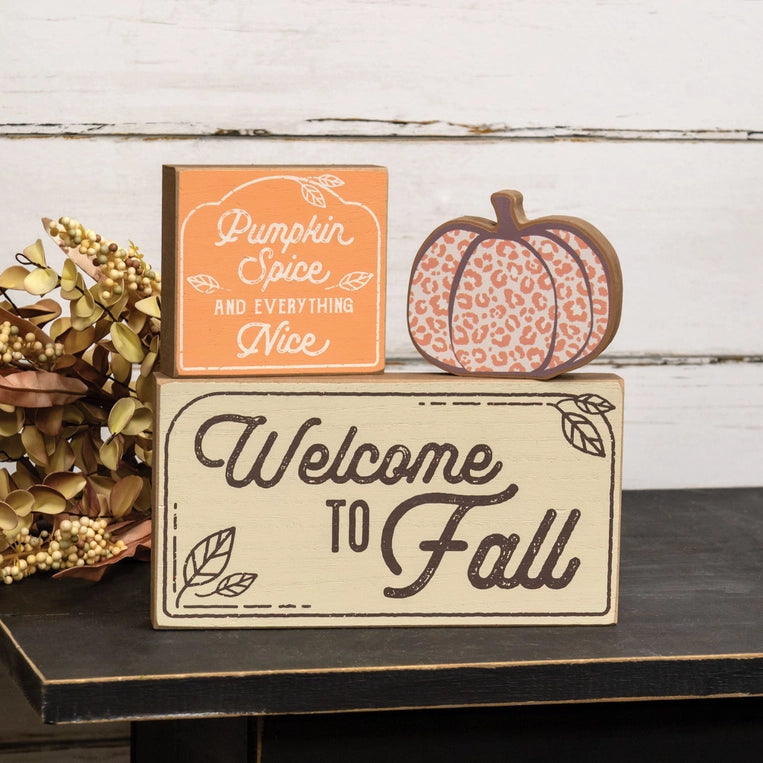 3/Set, Welcome To Fall Blocks image 0