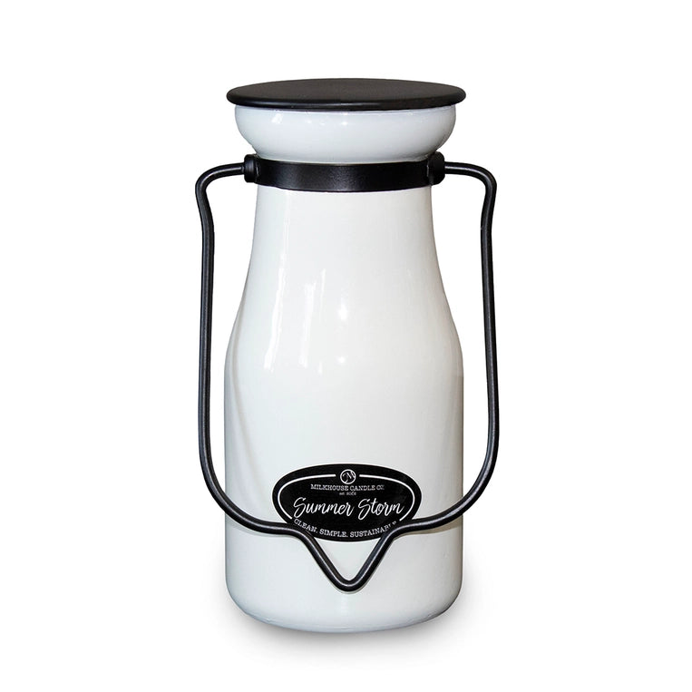 8 oz Milkbottle Candle: Summer Storm image 1