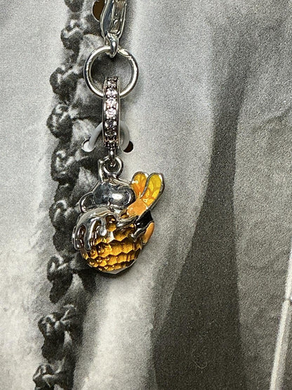 Honeycomb with Bee Charm