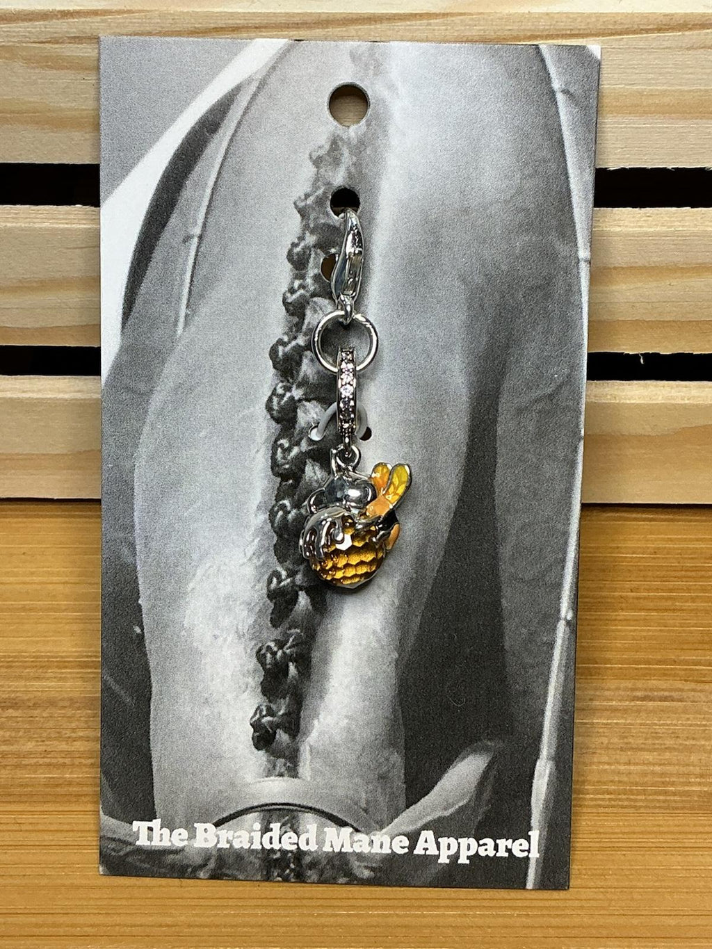 Honeycomb with Bee Charm