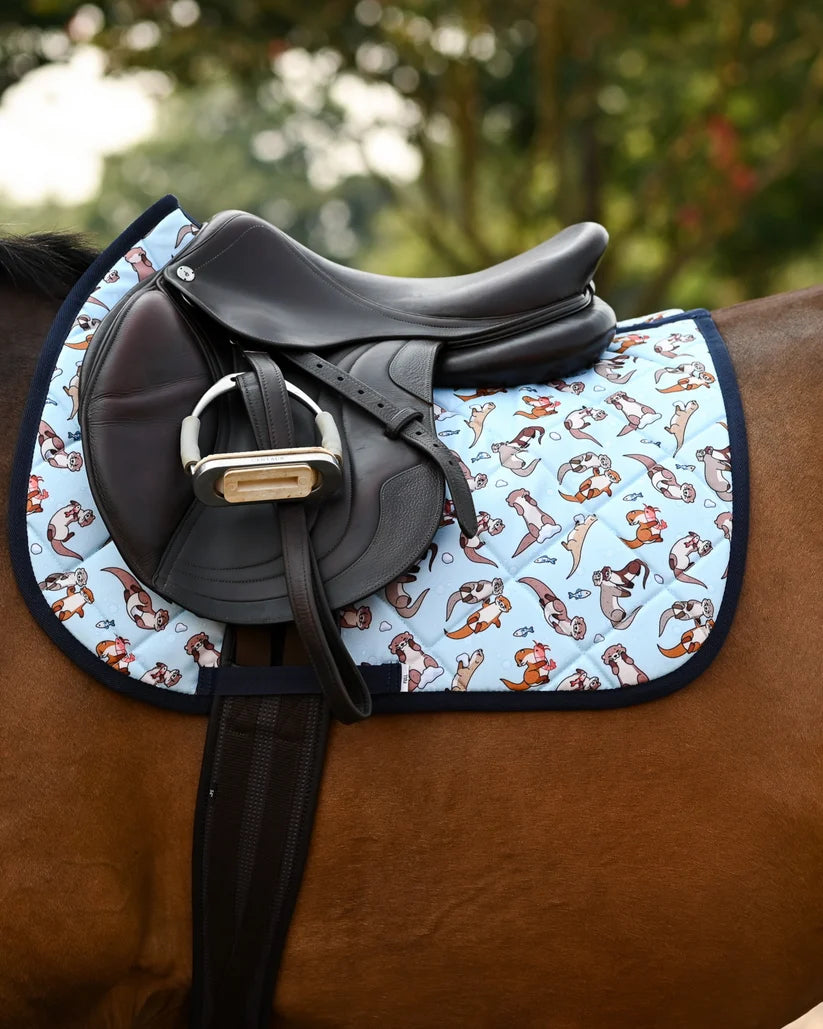 Otter-ly Adorable Saddle Pad